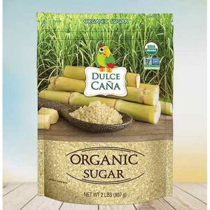 DULCE CANA - I[KjbNVK[AF萶I[KjbNTgELrꂽ - 2|hobO Dulce Cana DULCE CA A - Organic Sugar, Made from Certified Raw Organic Cane - 2 Lbs Bag