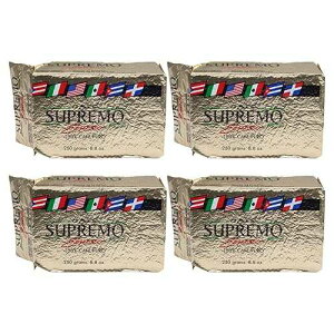�J�t�F �V���v���� �G�X�v���b�\ 100% �J�t�F�s���[�� �u���b�N 8.8 �I���X (4 �p�b�N) Cafe Supremo Caf Supremo Espresso 100% Cafe Puro Brick 8.8 oz (Pack of 4)