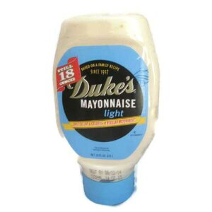Duke's Cg}l[Y XNC[Y {g 18 tʃIX (2 pbN) Dukes Duke's Light Mayonnaise Squeeze Bottles 18 Fl Oz (Pack of 2)