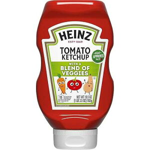 nCc ؃uhg}gP`bvA19.5IX Heinz Tomato Ketchup with a Blend of Veggies, 19.5 oz