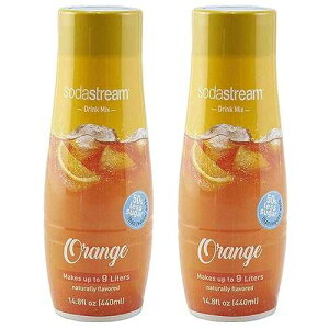 \[_Xg[ IWA440ml 2 pbNA14.8 tʃIX SodaStream Orange, 440ml 2 Pack, 14.8 Fl Oz