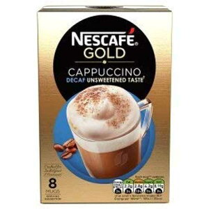 lXJtF Jv`[m EJtFCX 2 Nescafe Cappuccino Unsweetened and Decaffenated 2 Boxes