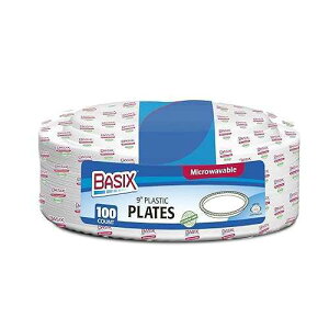 [300] Basix ĝ 9C` zCg vX`bN fBi[v[g dqWΉ CxgAAItBXAAp[eB[AgpɍœK 3pbN [300 Count] Basix Disposable 9 inch 