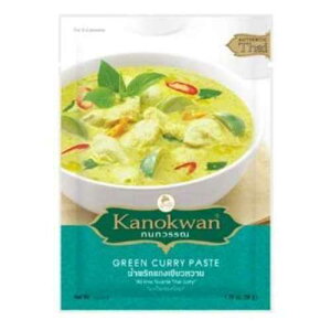 JmN O[J[y[Xg 50g ^Ci Kanokwan Green Curry Paste 50 g. Thailand Product