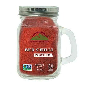 ヒマラヤシェフレッドチリパウダー、1オンス、コーシャ、天然認定塩 Himalayan Chef Red Chilli Powder, 1 Ounce, Kosher and Natural Certified Salt