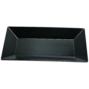 Yanco RM-216BK Rome `v[gA 16 C`A 9.5 C`A~AubNJ[A12 pbN Yanco RM-216BK Rome Rectangular Plate, 16" Length, 9.5" Width, Melamine, Black Color, Pack of 12