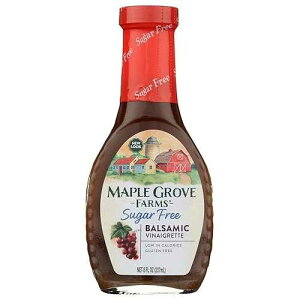 [v O[u t@[Y VK[t[ oT~R rlObgA8 IX (2 pbN) Maple Grove Farms Sugar Free Balsamic Vinaigrette, 8 oz (Pack of 2)