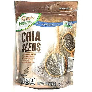 SimplyNature `AV[hA12 IXB Simply Nature SimplyNature Chia Seeds, 12 ounce.