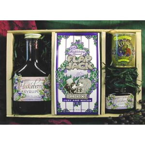 ���C���h�n�b�N���x���[�̒��H�M�t�g�� Taste the Wilderness Wild Huckleberry Breakfast Gift Crate