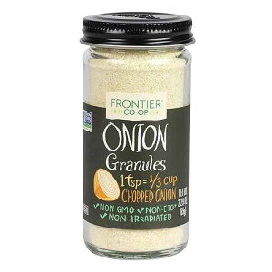 Frontier Natural Products ^}lMAFA2.29 IX Frontier Natural Products Onion, White Granules, 2.29-Ounce