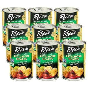 Reese Large Artichoke Hearts Non GMO, 14 Ounce (Pack of 12)