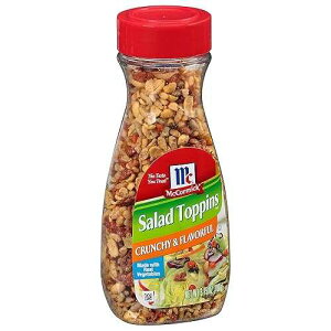 �}�R�[�~�b�N �J���J���������L���ȃT���_�g�b�s���O�A3.75�I���X McCormick Crunchy & Flavorful Salad Toppings, 3.75 oz