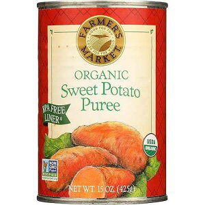 t@[}[Y }[Pbg I[KjbN Tc}C s[A15 IX Farmer's Market Organic Sweet Potato Puree, 15 oz