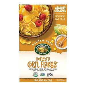 Nature's Path I[KjbN nj[h R[t[N VAA10.6 IX Nature's Path Organic Honey'd Corn Flakes Cereal, 10.6 oz