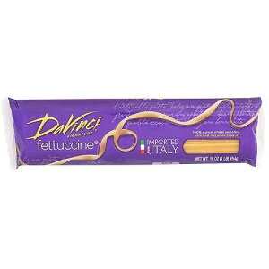 DaVinci Signature, Fettuccine Pasta, 16 Ounce Packages (Pack of 20)