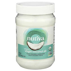 Nutiva RRibcIC I[KjbN GNXgo[WA54 IX Nutiva Coconut Oil Organic Extra Virgin, 54 Oz
