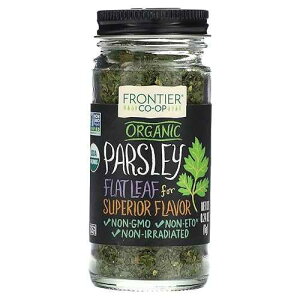 Frontier Herb I[KjbN pZ t[NA0.24 IX Frontier Co-op Frontier Herb Organic Parsley Flakes, 0.24 oz