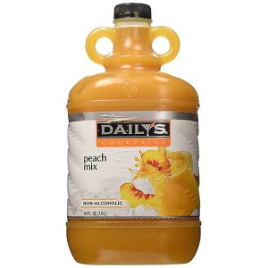 fC[Y 64IX s[`_CL}K[^~bNX Dailys Dailys 64 oz. Peach Daiquiri & Margarita Mix