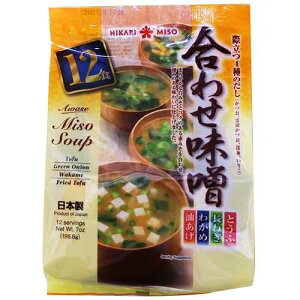 qJX CX^g킹X oGeBX[v 7IX Hikari Miso Instant Awase Miso Variety Soup, 7 Ounce