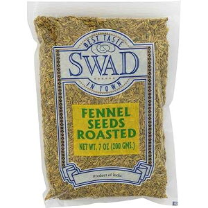 Great Bazaar Swad [XgtFlV[hA7IX Great Bazaar Swad Roast Fennel Seeds, 7 Ounce