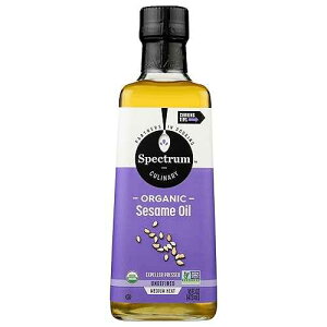 Spectrum I[KjbNܖAA16 IX Spectrum Organic Sesame Oil, Unrefined, 16 oz