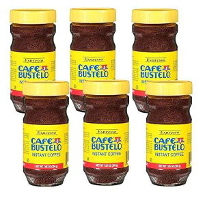 Cafe Bustelo GXvb\X^C CX^gR[q[A7.05 IXA6 pbN Cafe Bustelo Caf Bustelo Espresso Style Instant Coffee, 7.05 Ounce, Pack of 6
