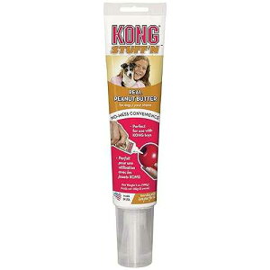KONG - Peanut Butter Paste - Dog Treat with Real Ingredients, Great for Mess Free Stuffing Rubber Toys, Made in the USA