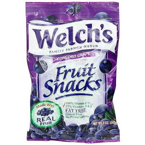 Welch's Welchs Grape Fruit Snacks, 5-Ounce (Pack of 12)