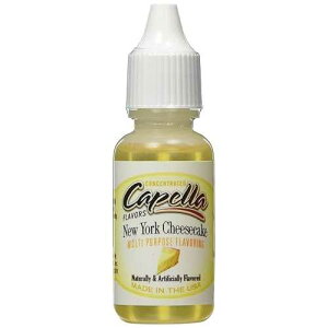 �J�y�� �t���[�o�[ �h���b�v�X NY �`�[�Y�P�[�L �R���Z���g���[�g 13ml Capella Flavor Drops NY Cheesecake Concentrate 13ml