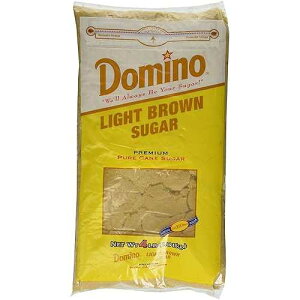 �h�~�m ���C�g�u���E�� �V���K�[ - 4�|���h �Ė����\�ȃo�b�O Domino Light Brown Sugar - 4lb Resealable Bag