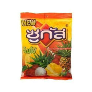 Sugus Jumbo Pineapple and Lychee Flavoured Chewy Candy 105 Grams
