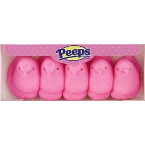 �}�V���}�� �s���N �s�[�v�X �q�b�N�X 5 �J�E���g (3 �p�b�N) Marshmallow Pink Peeps Chicks 5 count (3 Pack)