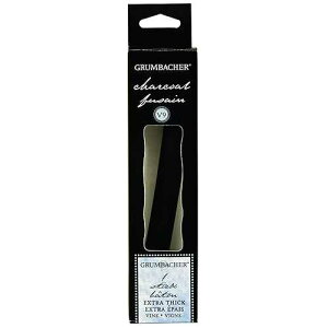 Grumbacher W{ @C `R[A~fBAA_[NO[A1 pbN (V9) Grumbacher Jumbo Vine Charcoal, Medium, Dark Gray, 1 Pack (V9)