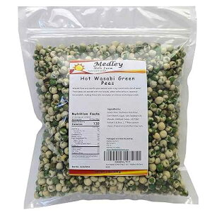 Hot Wasabi Green Peas 2 Lbs - Medley hills farm