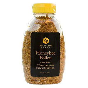 Desert CreekA̖IԕAi`v~AуsAX[p[t[hA8IX Desert Creek Honey Desert Creek, Raw Bee Pollen, Natural Premium and Pure Superfood, 8 Ounce