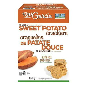RW Garcia 3 V[h Tc}C NbJ[ - 2 x 15 IX obO RW Garcia 3 Seed Sweet Potato Crackers - 2 x 15 oz Bags