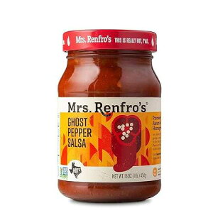 �~�Z�X �����t�� �S�[�X�g �y�b�p�[ �T���T �e 16 �I���X (1 �����ɂ� 2 �A�C�e��) Mrs. Renfro's Mrs. Renfro Ghost Pepper Salsa 16 oz each (2 Items Per Order)