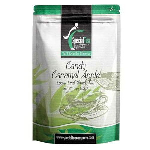 XyVeB[LfB[LAbv[Y[tgA3IX Special Tea Candy Caramel Apple Loose Leaf Black Tea, 3 Ounce