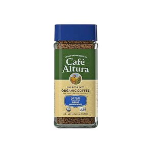 Cafe Altura I[KjbN tFAg[h fJtF CX^gR[q[A3.53 IX (2 pbN) Cafe Altura Organic Fair Trade Decaf Instant Coffee, 3.53 oz (Pack Of 2)