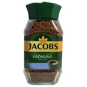 Jacobs Kronung fJtF CX^g R[q[ 100 O / 3.52 IX (2 pbN) Jacob's Coffee Jacobs Kronung Decaf Instant Coffee 100 Gram / 3.52 Ounce (Pack of 2)