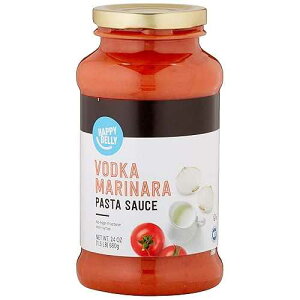 Amazon Brand - Happy Belly Vodka Cream Pasta Sauce, 24 Ounce