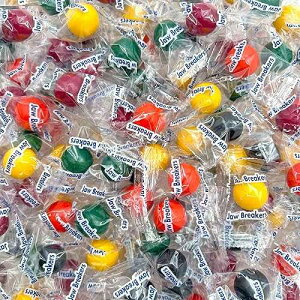 SUNNY ISLAND Jaw Breakers Fruit Flavored Hard Candy, Individually Wrapped 1.5-Pound Bag