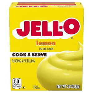 Jell-O JELLO Lemon Pudding & Pie Filling (2.9oz Boxes, Pack of 24)