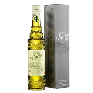 Venta del Baron - Voted The World's Best Olive Oil - Extra Virgin Cold Pressed - High in Polyphenols - 16.9 fl oz (500ml) Bottle