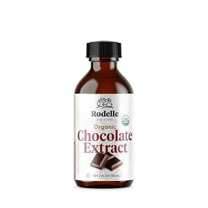 RODELLE Organics sA`R[gGLXA2tʃIX RODELLE Organics Pure Chocolate Extract, 2 Fl Oz