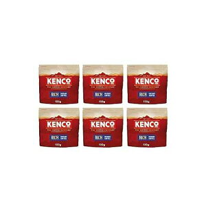 PR[ b`CX^gR[q[ GRl֗p 150g(6{) Kenco Rich Instant Coffee Eco Refill 150 g (Pack of 6)