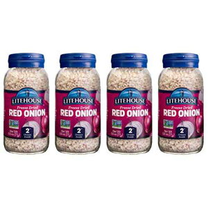 Litehouse t[YhCbhIjIA0.6 IXA4 pbN Litehouse Freeze Dried Red Onion, 0.6 Ounce, 4-Pack
