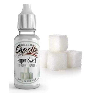 カペラ フレーバー ドロップス スーパー スイート 液体甘味料濃縮物 13 ミリリットル ボトル SADEPAS Capella Flavor Drops Super Sweet Liquid Sweetener Concentrate 13 Milliliter Bottle