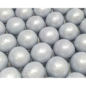 [W p[ Vo[ V}[ K{[ - 2 |h x 1 C` - 1 ܂ 120 ̃K{[ Color Splash! Large Pearl Silver Shimmer Gumballs - 2 Pounds x 1 inch - Approximately 120 Gumballs Per Bag