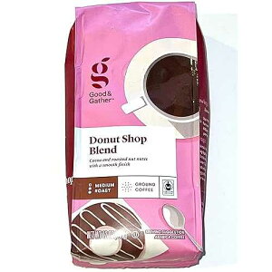 h[icVbvuh ~fBA[XgOEhR[q[ - 12IX (1pbP[W) Good and Gather Donut Shop Blend Medium Roast Ground Coffee - 12oz (One Package)
